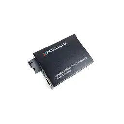 Медіаконвертер EC-Q-1G-1SM-1550nm-20-LFP FoxGate - мініатюра 2