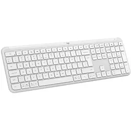 Клавiатура бездротова Logitech Signature Slim K950 US OffWhite USB (920-012466)