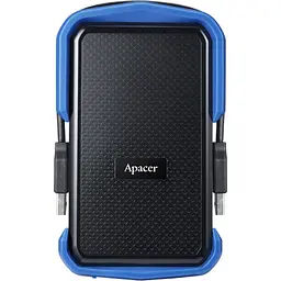 Зовнішній жорсткий диск Apacer USB 2.5" 1 TB USB3.1 AC631 AP1TBAC631U-1 чорно-синій - мініатюра 3