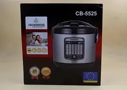 Універсальна багатофункціональна мультиварка Crownberg CB 5525 5 л 45 програм з антипригарним покриттям - мініатюра 2