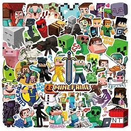 Стікерпак GeekLand Minecraft 50 штук - мініатюра 9