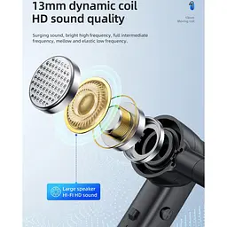 Bluetooth-гарнітура Hoco S19 Heartful ENC Metal Gray (752918) [151275] - мініатюра 10