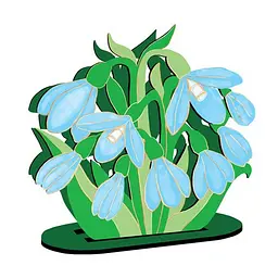 Дитячий набір для творчості "Snowdrops" Fabrika Decoru FDCKW-048 - мініатюра 2