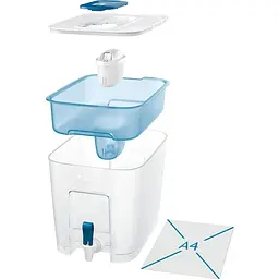 Фільтр для води Brita Flow Memo синій 8.2 л (1039277) - мініатюра 2