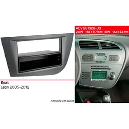 Перехідна рамка Seat Leon ACV 281328-03 - мініатюра 5