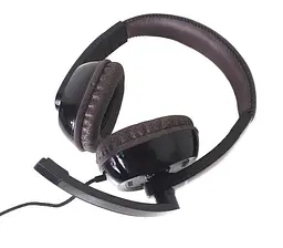 Дротова ігрова гарнітура Koni Strong Gaming KS-996, 2x3.5mm, 2m, black - мініатюра 2