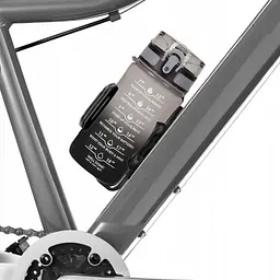 Пляшка для води спортивна 4FIZJO 500 мл 4FJ0627 Grey/Black (P-5905973400725) - мініатюра 3