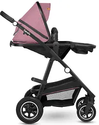 Універсальна коляска 2 в 1 Lionelo Amber 2 Pink Rose, рожева (LO-AMBER PINK ROSE (2in1)) - мініатюра 9