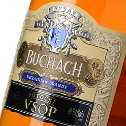 Бренді Бучач Потоцький V.S.O.P. 40% 0.5 л - мініатюра 6