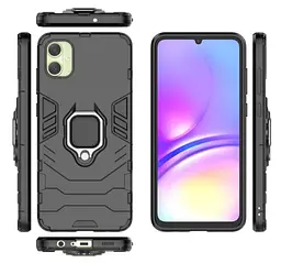 Чохол бампер Primolux Ring Armor для телефона Samsung Galaxy A05 (SMA055) Black - мініатюра 4
