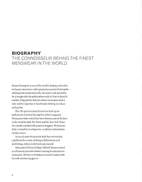 The Finest Menswear in the World. The Craftsmanship of Luxury - мініатюра 2