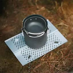 Набір посуду (2 каструлі, 2 кришки) Naturehike NH18T018-G, алюміній - мініатюра 8