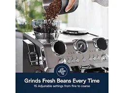 Ріжкова кавоварка еспресо Delonghi La Specialista Maestro EC 9885.M - мініатюра 9