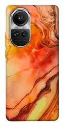 Чохол Demsky Червоний корал мармур для Oppo Reno 10