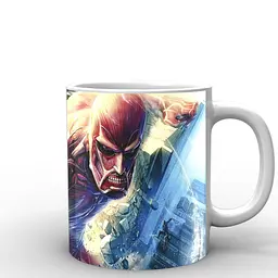 Кухоль GeekLand Атака Титанів Attack on Titan Вторгнення Гігантів AT.02.017 330 мл білий - мініатюра 3