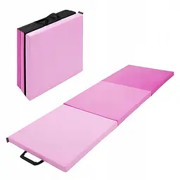 Мат гімнастичний складаний 4FIZJO 180 x 60 x 5 см 4FJ0572 Pink/Light Pink (P-5907739319678)