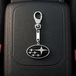 Срібрий брелок Subaru (Субару) (9014) - мініатюра 2