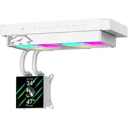 СВО GameMax Glacier 240 LCD White (GLACIER 240 LCD WH) - мініатюра 6