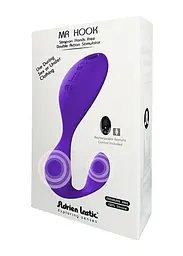 Вібратор Adrien Lastic Mr Hook 12 см пурпурний - мініатюра 2
