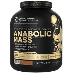 Гейнер Anabolic Mass, 3 кг Bounty Kevin Levrone fit0025692