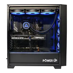 Робоча станція Power Up Desktop #757 Core Ultra 7 265KF/32 GB/SSD 1TB/GeForce RTX 5070Ti 16 Gb - мініатюра 2