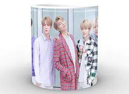 Кружка GeekLand БТС вся група Bangtan Boys BTS BTS 02.38 - мініатюра 2