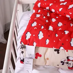 Набір антиалергенний MirSon зима Kids Time 20-0027 Mine mouse 140x205 см EcoSilk: ковдра з подушкою (2200009664069) - мініатюра 8