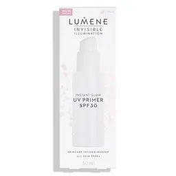 Праймер доглядаючий для сяяння шкіри Lumene Invisible Illumination Instant Glow UV Primer SPF30, 30 мл - мініатюра 3