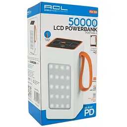 Повербанк ACL PW55 50000 mAh LED ліхтар PD 22.5W (34989) - мініатюра 5