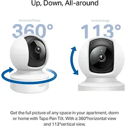 IP-камера TP-Link Tapo C212 3MP N300 microSD motion detection - мініатюра 5