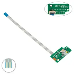 Плата з кнопкою включення для ноутбуку DELL (7557 7559 5577 5576 5776 P57F2) (da0am9tb8d0 0GRN8)