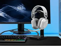 Навушники бездротові ігрові Corsair HS80 RGB Wireless (CA-9011236) білі - мініатюра 9