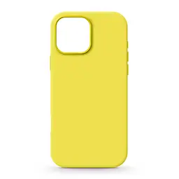 Силиконовый чехол с MagSafe для Apple iPhone 16 Pro Max, ICON2 MagCase, желтый, противоударный, панель с мягкой подкладкой, защита всего корпуса, поддержка беспроводной зарядки, совместим с защитными стеклами и пленками, ArmorStandart (ARM81325)