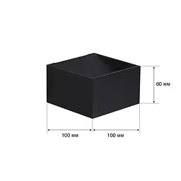 Настінний світильник MJ-Light 9008 3000K BK 17001 - мініатюра 3
