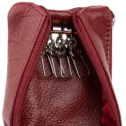 Жіночий шкіряний гаманець-ключниця ST Leather 15,5х7х0,5 см acs0015806 - мініатюра 3