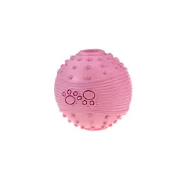 Іграшка для собак Misoko&Co Резиновий м'яч pink 6.35 cm - мініатюра 2