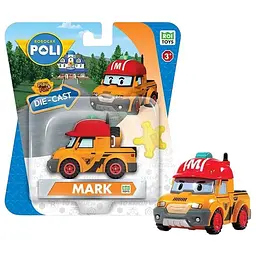Колекційна машинка Roi Visual Робокар Марк Die Cast металева помаранчева (MRT-0604) - мініатюра 5