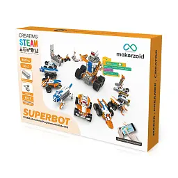 Конструктор Makerzoid Superbot Educational Building Blocks (MKZ-ID-SPB)