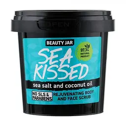 Скраб для обличчя та тіла Beauty Jar Sea Kissed, 200 мл