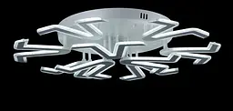 Люстра стельова LED Splendid Ray LK55/9, 360W, білий, сучасний стиль з пультом - мініатюра 3