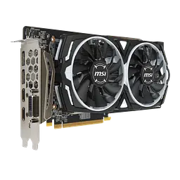 Відеокарта AMD Radeon RX 580 8GB MSI Armor OC (RX 580 ARMOR 8G OC) Б/В - мініатюра 3