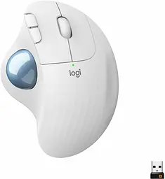 Миша комп'ютерна Logitech Ergo M575 Bluetooth Offwhite (910-005870, 910-005981)