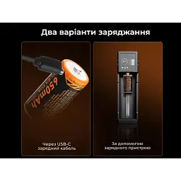 Акумулятор 900mAh Flextail Zero Battery usb type C зарядка - мініатюра 4