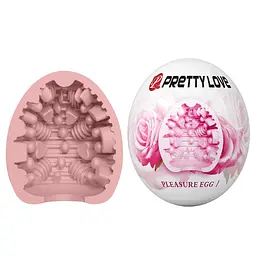 Мастурбатор Pretty Love Pleasure Egg Masturbator Pink