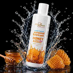 Лубрикант MyLove Aroma Series IntimMassage 2in1 Honey, 300 мл - мініатюра 2