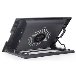 Підставка до ноутбука Gembird до 17", 1x150 mm fan, Black (NBS-1F17T-01) - мініатюра 3