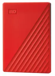 Зовнішній жорсткий диск WD My Passport 4TB Red (WDBPKJ0040BRD-WESN) [68595] - мініатюра 2
