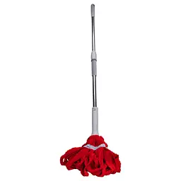 Швабра-моп мотузкова для миття підлоги 134 см, червоний Household Cleaning Products HP-35015-13R - мініатюра 11