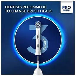 Електрична зубна щітка Oral-B Junior Sensi Ultrathin м'яка зелена - мініатюра 3