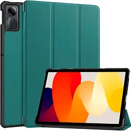 Чохол-книжка BeCover Smart Case для Xiaomi Redmi Pad SE 11" Dark Green [709859] [98241] - мініатюра 2
